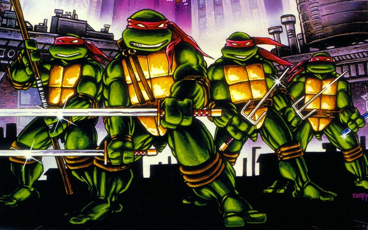 Teenage Mutant Ninja Turtles Windows 10 Theme - themepack.me