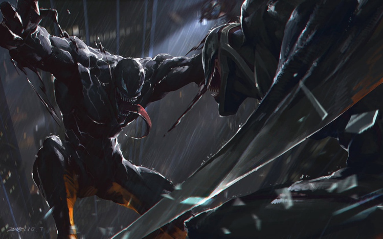 Venom (Movie) Windows 10 Theme - themepack.me