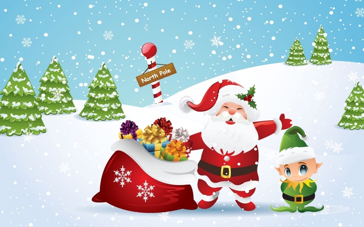 Santa Claus Windows 10 Theme - Themepack.me