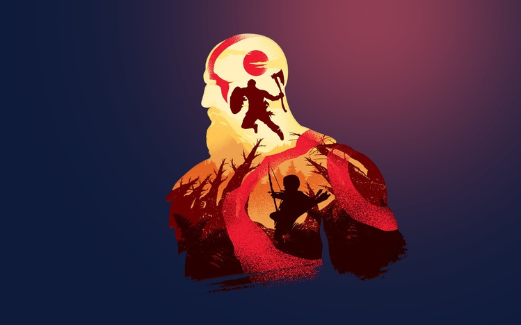 God of War Windows 10 Theme - themepack.me