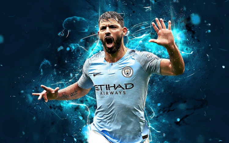 Sergio Aguero Windows 10 Theme themepack.me
