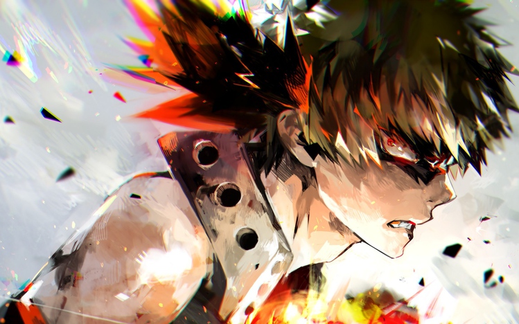 Katsuki Bakugou Windows 10 Theme - themepack.me