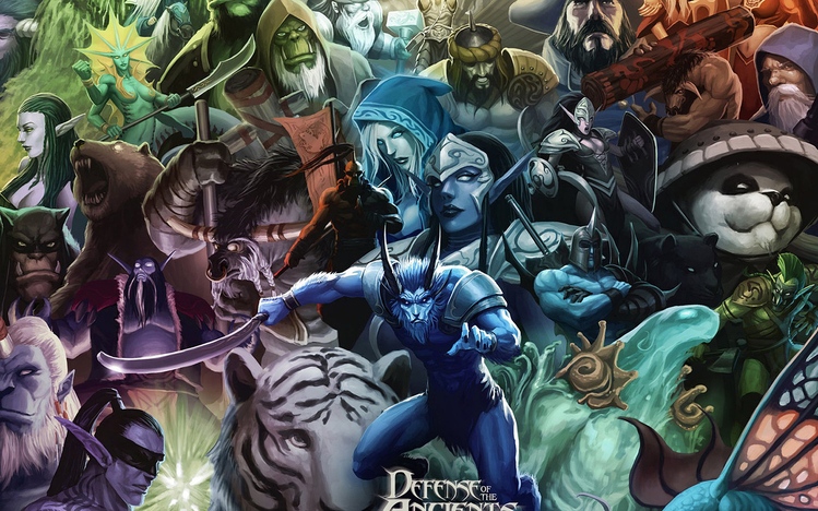 Dota 2 Windows 10 Theme themepack.me