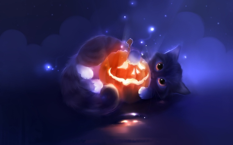 Cute Halloween Windows 10 Theme - themepack.me