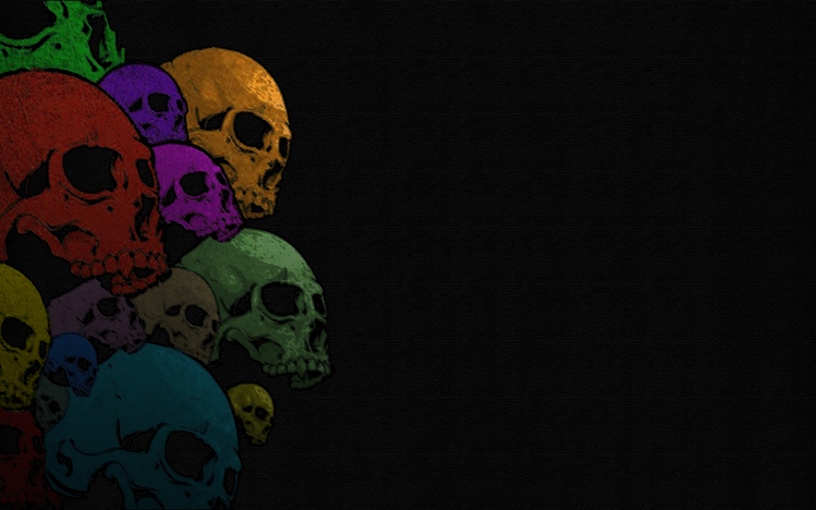 Skull Windows 10 Theme Themepackme