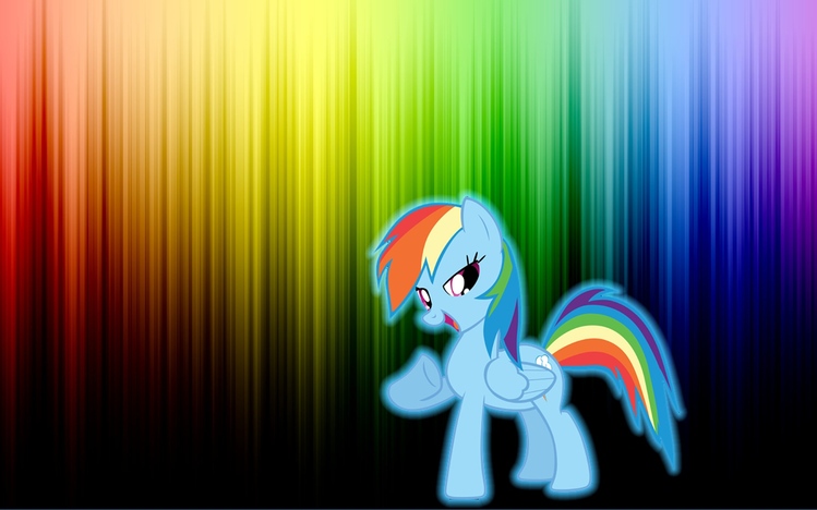 Rainbow Dash Windows 10 Theme - themepack.me