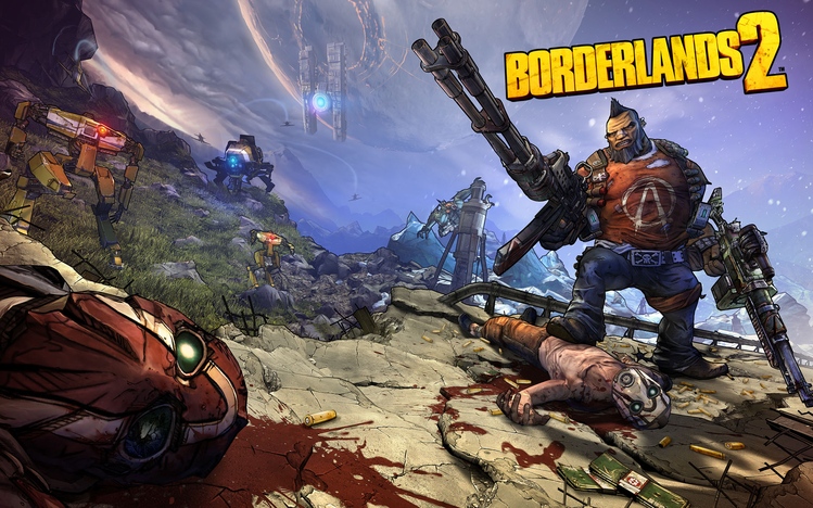 how big is borderlands 2 download